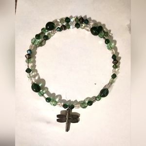 Beaded Dragonfly Choker
